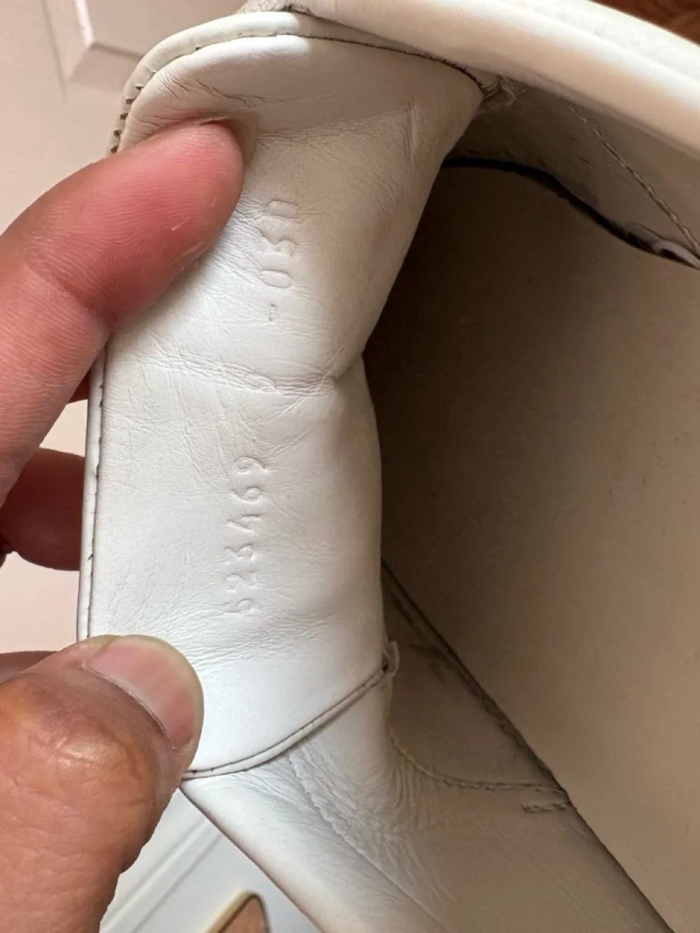 Gucci White Leather Sneakers with Red and Black Web Strap